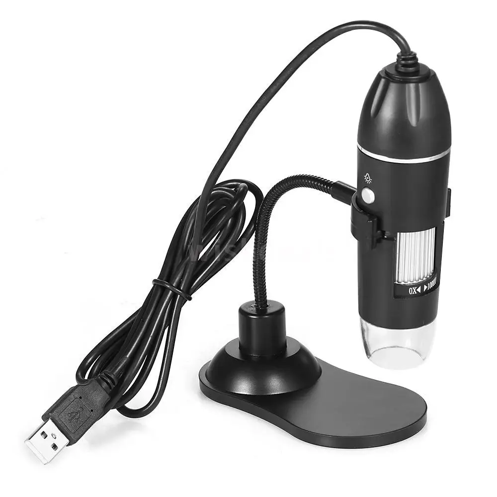 

Digital Microscope Digital Zoom Microscope Hand Held Endoscope 0.3 mp 8LED Portable Durable Practical Real-Time Video Monitoring