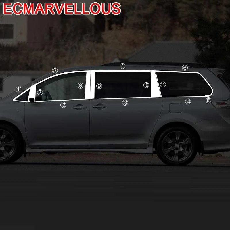 

Decoration Accessories Exterior Car Sticker Window Body 2011 2012 2013 2014 2015 2016 2017 2018 2019 2020 FOR Toyota Sienna
