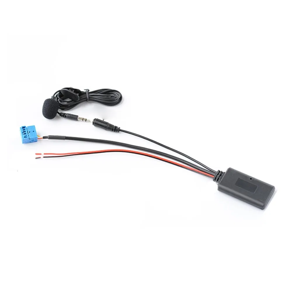 

Bluetooth 5.0 Music Adapter AUX Audio Cable Adapter Microphone Kit for BMW E60 E63 E64 E65 E66 E81 E82 E87 E90 E91 E92