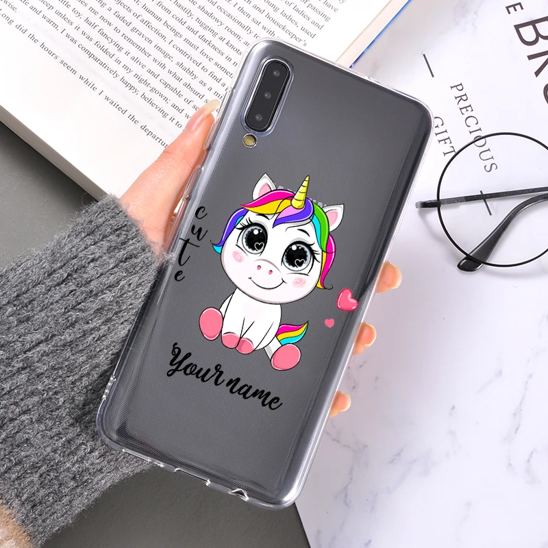 Чехол для телефона Samsung S10 S8 S9 Plus S6 S7 Edge мягкий силиконовый чехол A50 A70 милый