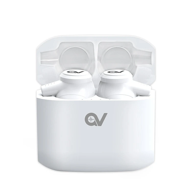 White Новые TWS наушники Bluetooth 5,0 беспроводные наушники стерео в ухо Bluetooth водонепроницаемые мини беспроводные вставные наушники - Цвет: White