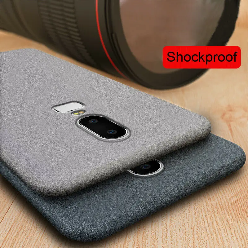 Противоударный чехол для телефона OnePlus 7T Pro Матовый ультратонкий из мягкого ТПУ с