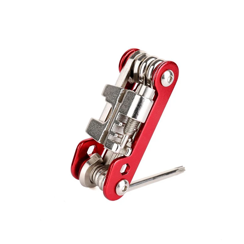 Велосипедный ремонтный инструмент многофункциональный складной мини шестигранный ключ отвертка цепной резак MTB велосипед стальной портативный инструмент для велоспорта R0191.