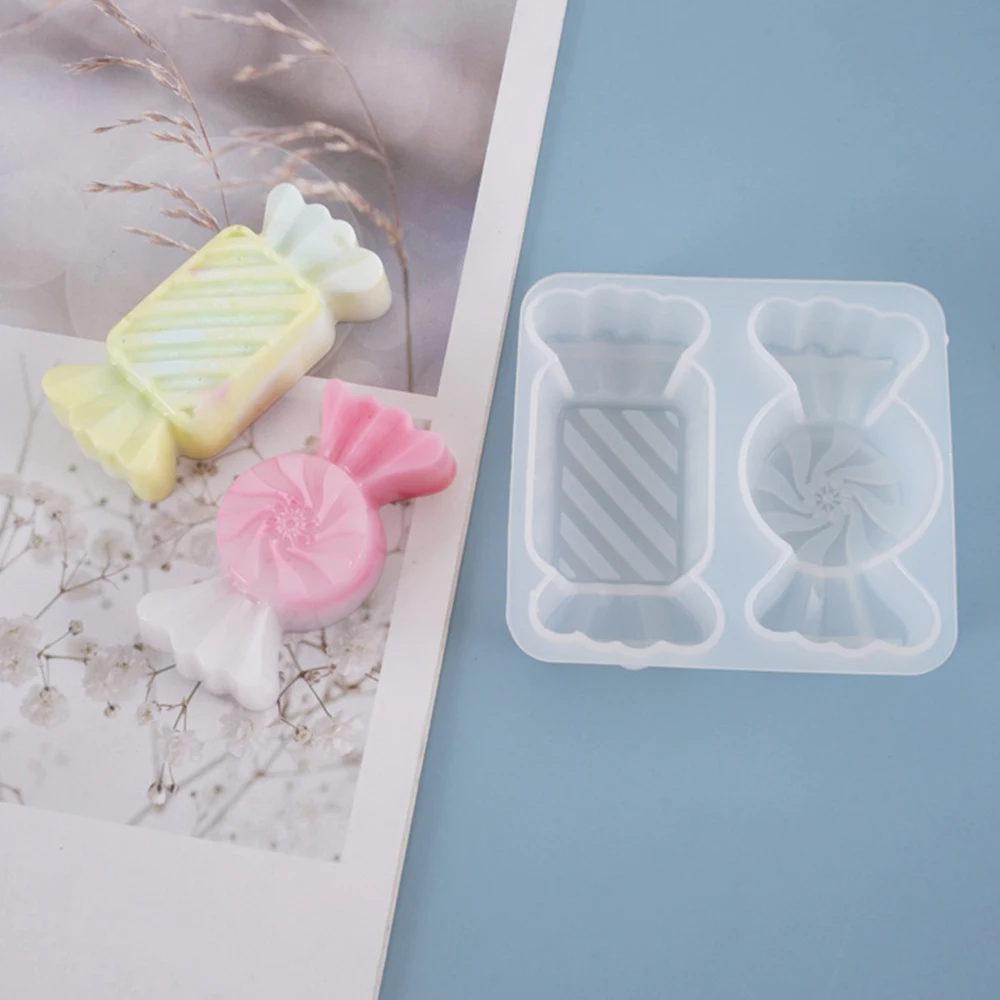 

Kawaii Candy Silicone Resin Mold Cartoon Candy Fudge Epoxy Resin Mold Homemade Food Play Cake Cheese Decoration Tool