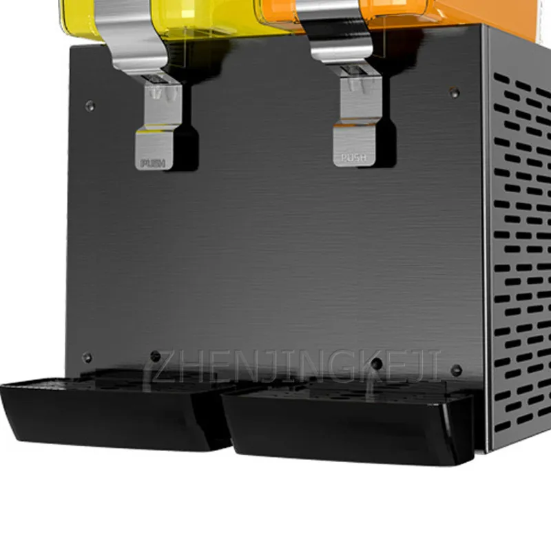 

Commercial Drink Machine Double Cylinder Hot And Cold Stirring Fruit Juice Equipment Fully Automatic High Capacity Appliances
