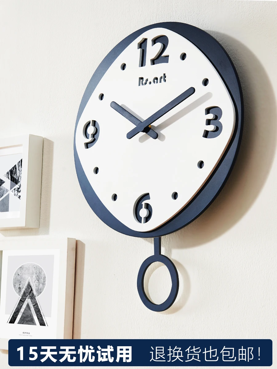 

Classic Creative Wall Clock Modern Design Nordic Luxury Wall Clock Children Pendulum Relogio De Parede Home Decoration