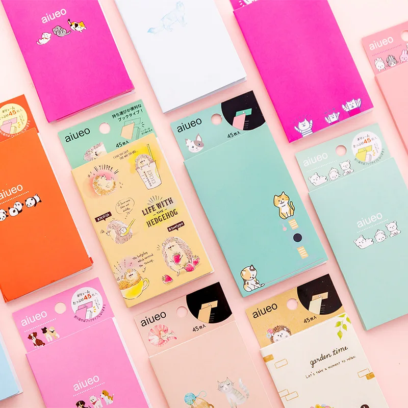 Ежик Кролик Собака Шиба панда животных памятка Pad свободная бумага для заметок