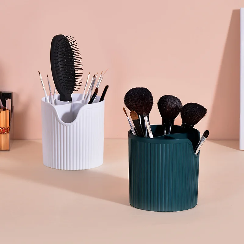 

Cosmetic brush storage box desktop storage box eyebrow pen brush barrel cosmetic brush eyebrow pen color makeup brush barrel set