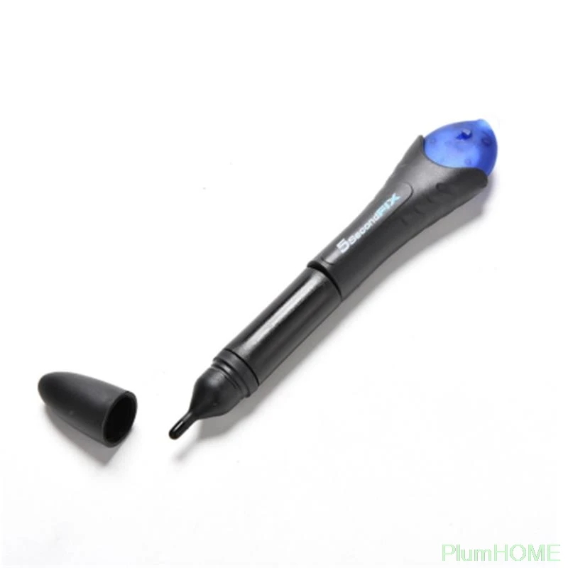 

3Pcs/Set Industrial 5 Second Fix Liquid Glue With 1Pcs UV Light Refill Bottle Glass Metal Plastic LED Adhesive Touch Screen Wood