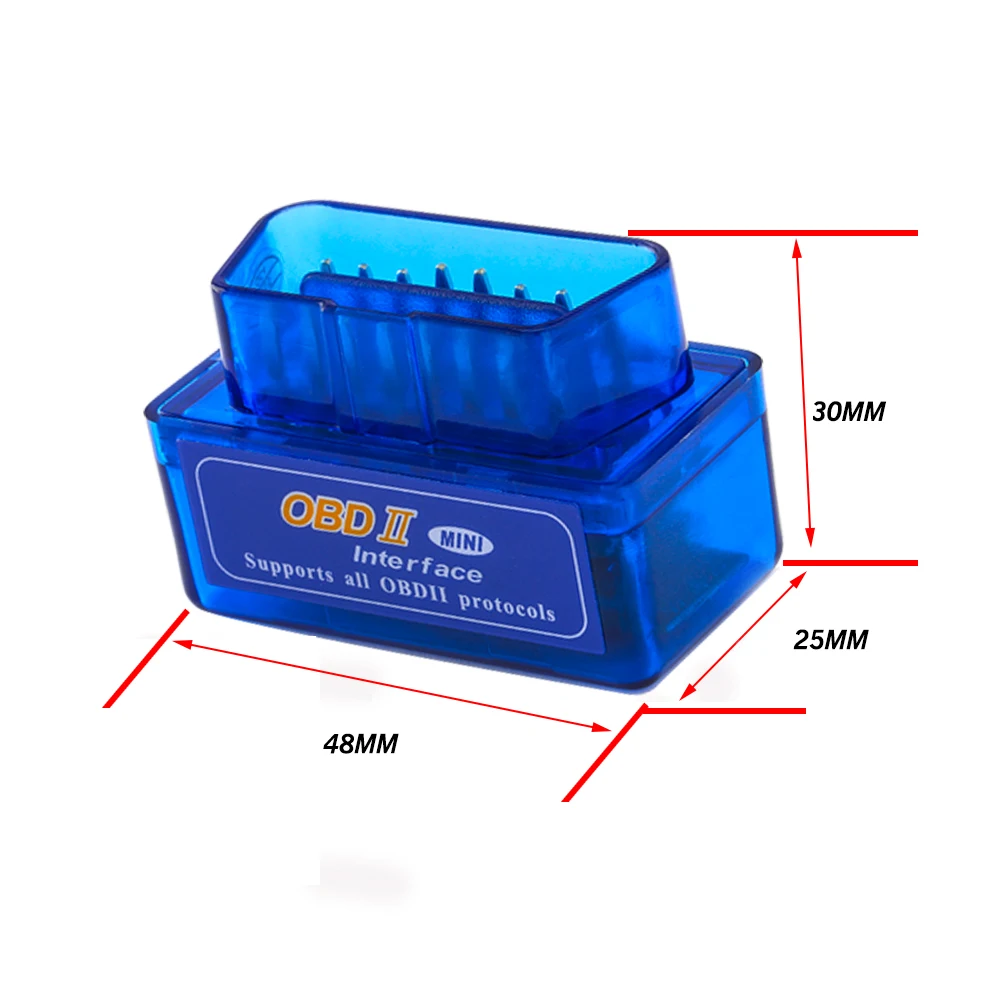 SINOVCLE V1.5 Супер Мини Bluetooth версия 1 5 OBD2 / OBDII для Android Torque Автомобильный сканер кода |
