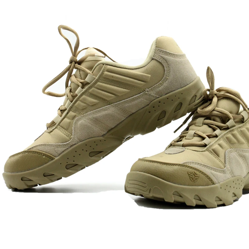 

Outdoor tactical shoes low top military lightweight breathable comfortable puncture resistant enhanced version men shoes