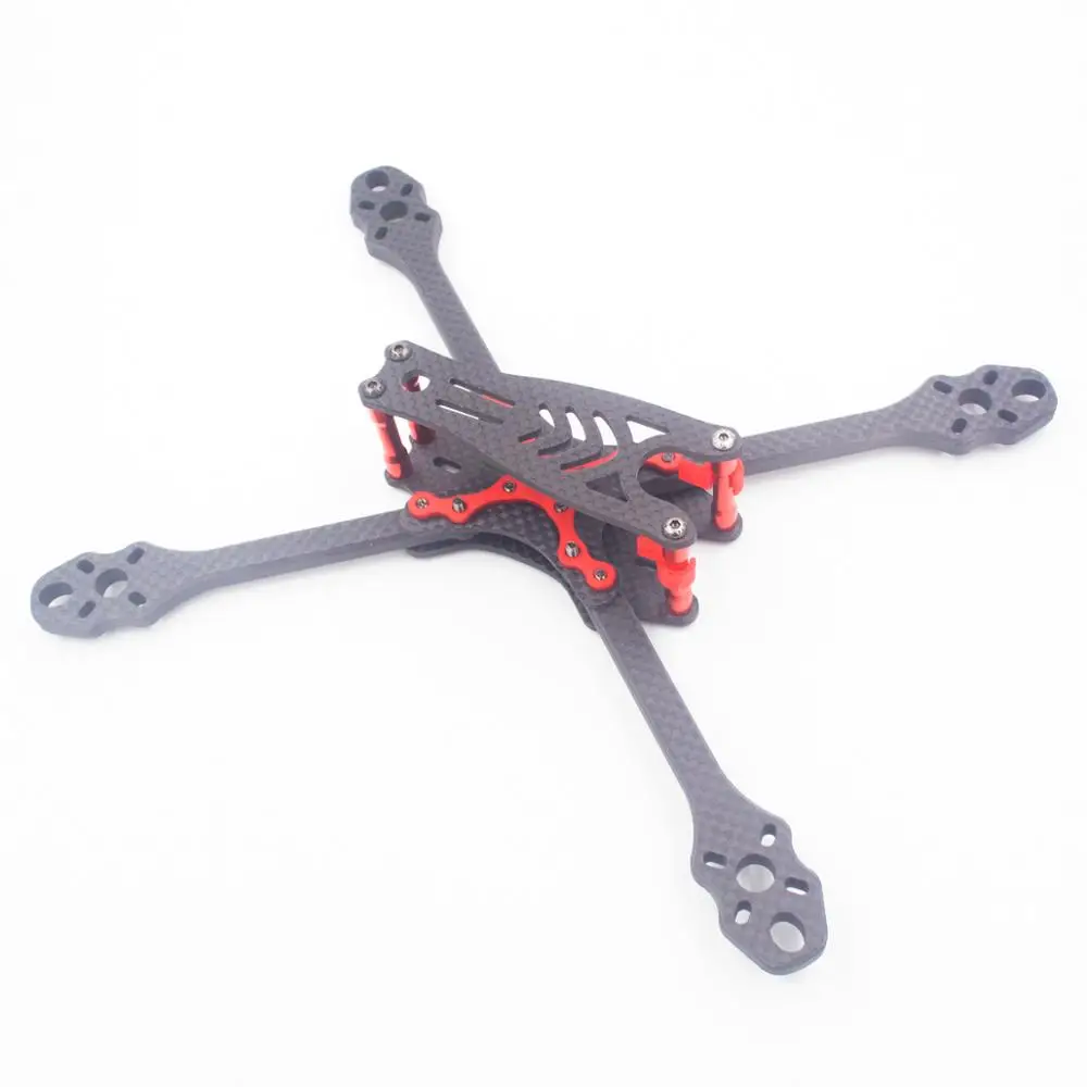 6mm Carbon Fiber ALFA Monster FPV Freestyle Stretch X Quadcopter Frame Kit for RC Drone (5/6/7 inch) image 3
