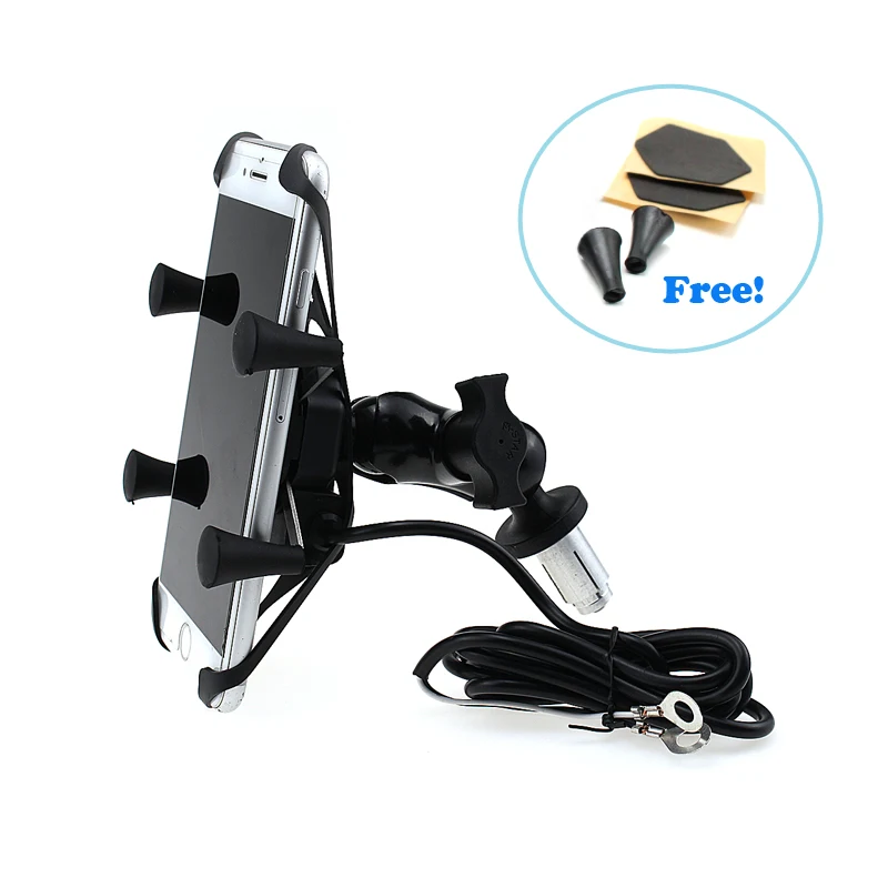 

USB Charger Phone Holder For SUZUKI GSX-R 600/750 GSXR600 GSXR750 GSXR1000 Motorcycle Accessories GPS Phone Navigation Bracket