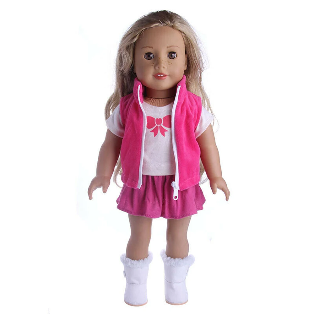 

Doll Dress Clothes Outfit Clothes Set For 18'' American Girl Our Generation Doll