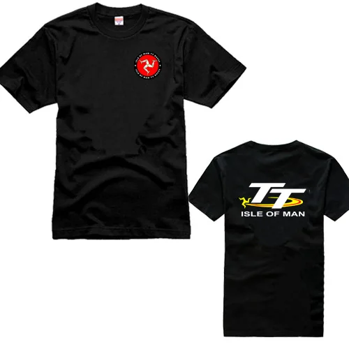 Новинка 2020 100% хлопок туристический трофей-остров Мэн Мужская футболка черные