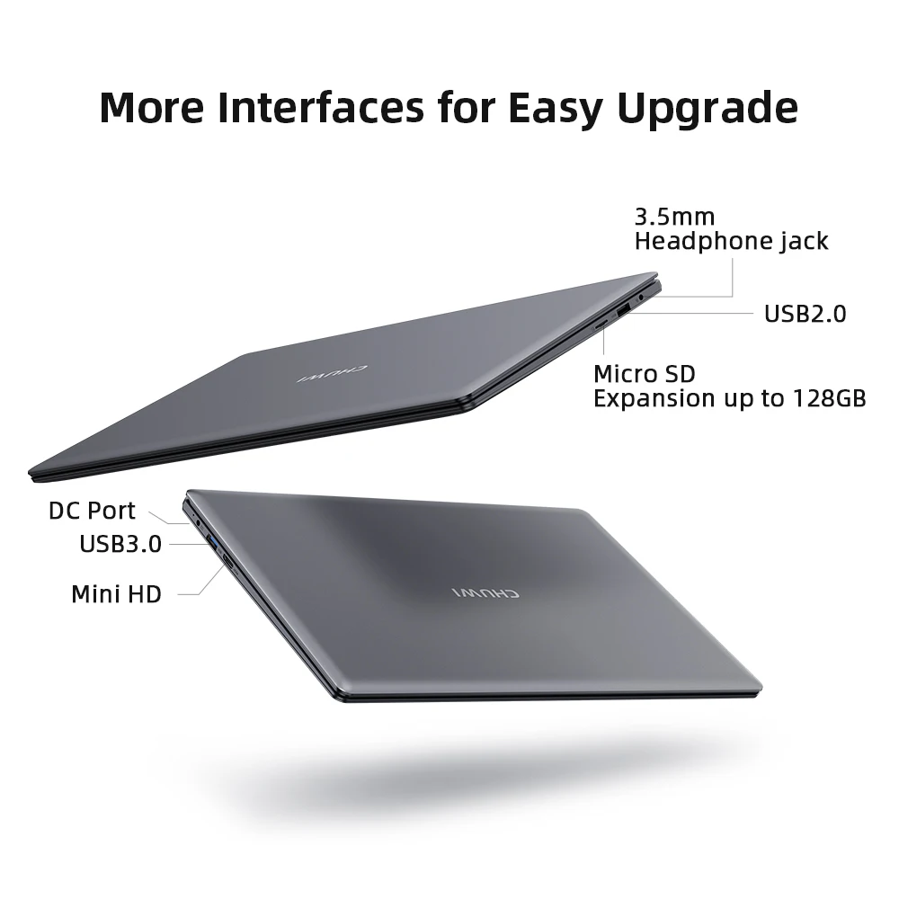Ультратонкий ноутбук CHUWI HeroBook Air 11 6 дюйма ЖК-экран IPS процессор Intel Celeron N4020 4 Гб ОЗУ