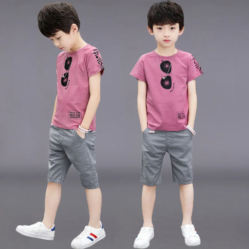

Teen Boys Clothing Sets Summer Boys Clothes Casual Outfit Kids Tracksuit 2022 Boys Sport Suit Children Clothing 6 8 9 10 12 Year