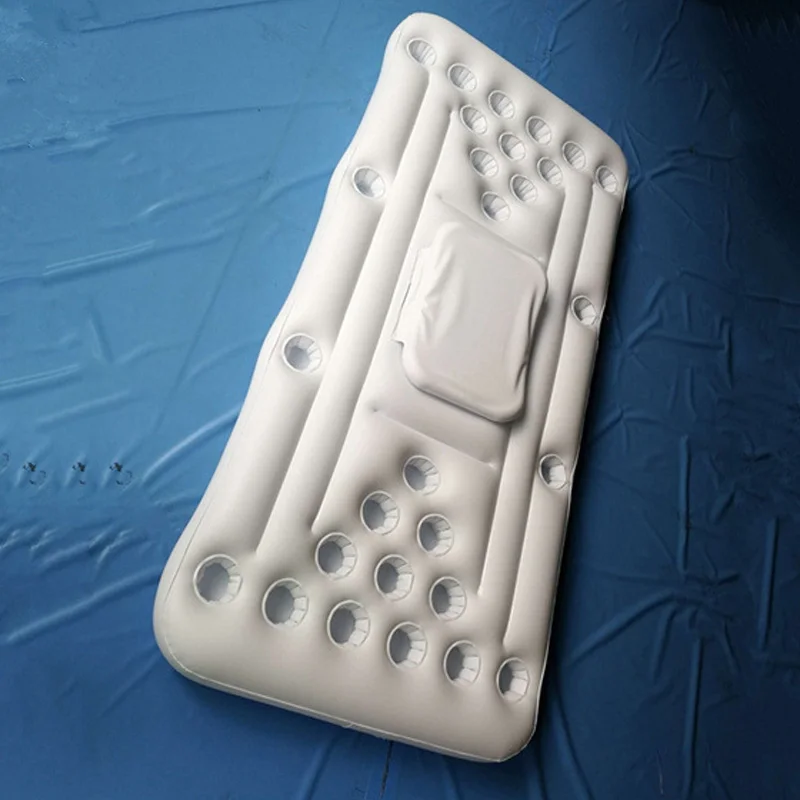 Надувной матрас для бассейна с отверстием пивного понга 28 чашек надувной водный