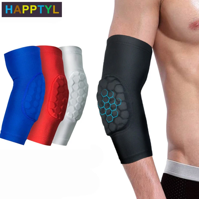 HAPPTYL 1 шт. налокотник рукав компрессионный спортивная рука предплечье бандаж