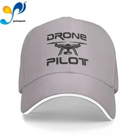 unisex cotton cap for women men drone pilot fashion baseball cap adjustable outdoor streetwear hat