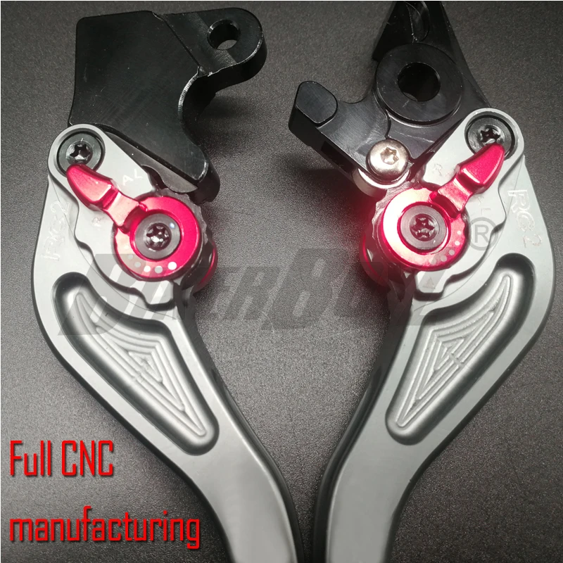 

High Quality Alloy 2 Pcs/Set Motorcycle Brake Handle Car Brake Handles Clutch Lever Fit For Motorbike Modification Cars