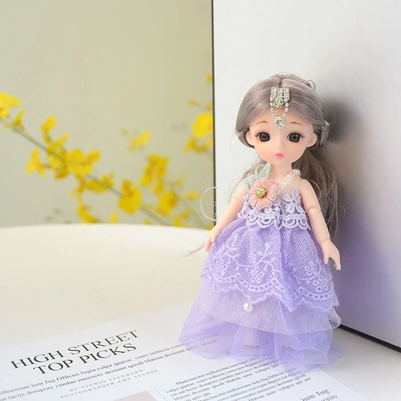 28EC брелок в виде принцессы пластиковый животного сумочка сумка кошелек