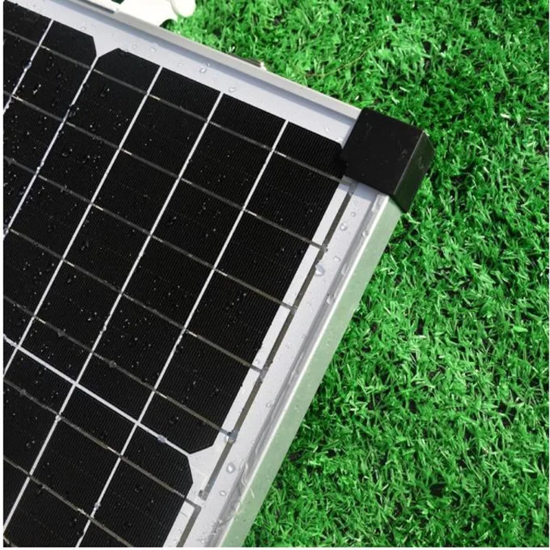 solar panel power generation 100w glass high efficiency | Электроника