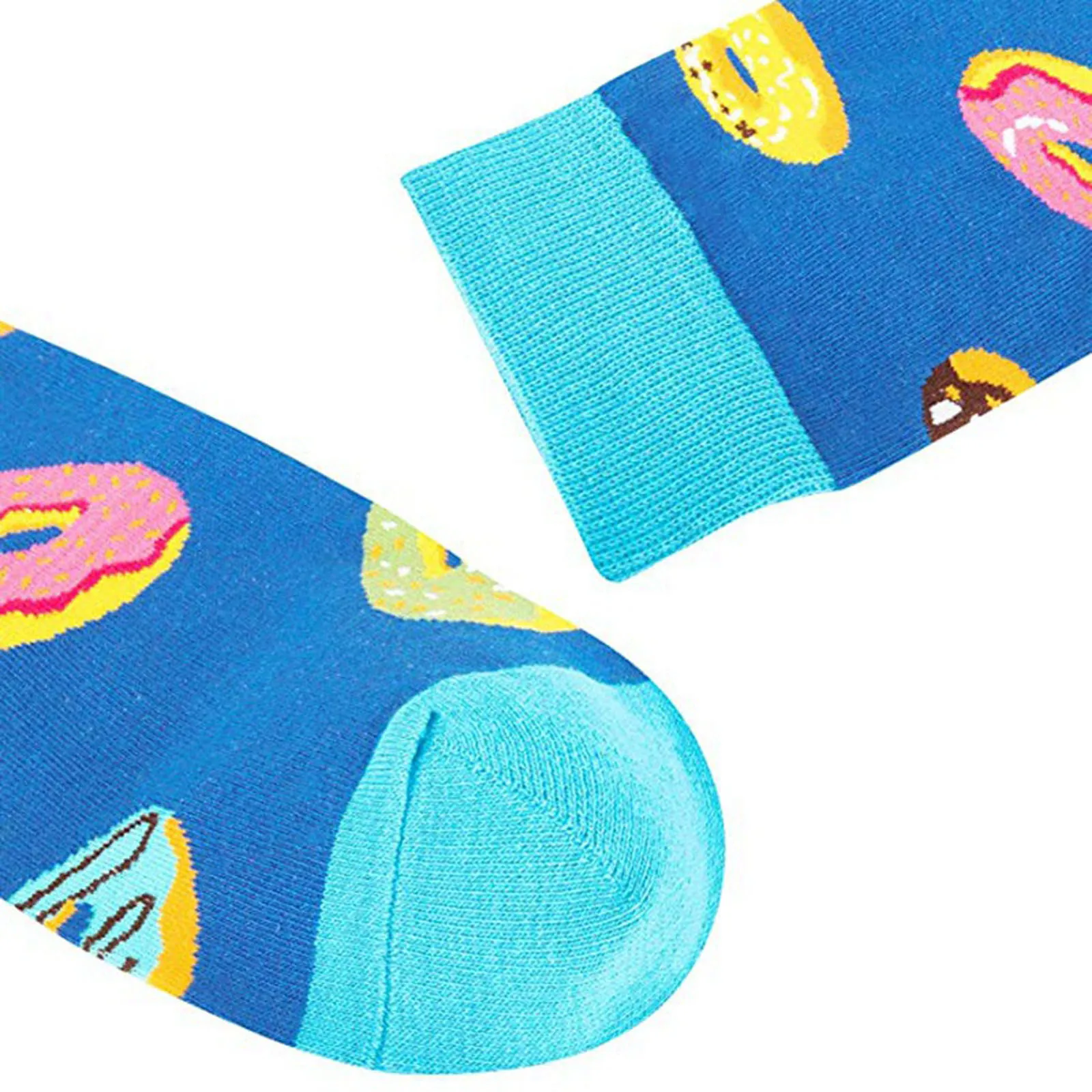 

Adult Food Print Pancake Eggs Lovely Middle Tude Socks Home Sports Stockings Novelty Happy Funny Men Graphic Christmas Socks