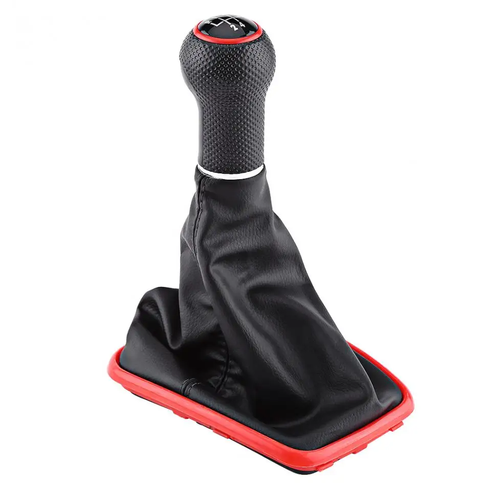 5 Speed Car Gear Shift Knob Gearstick Gaiter Boot Kit Accessories For VW Jetta Bora Golf MK4 1999-2004 | Автомобили и мотоциклы