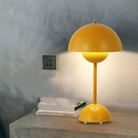 nordic decoration table lamp bedroom bedside lamp creative mushroom desk lamp for home office study reading lighting fixtures