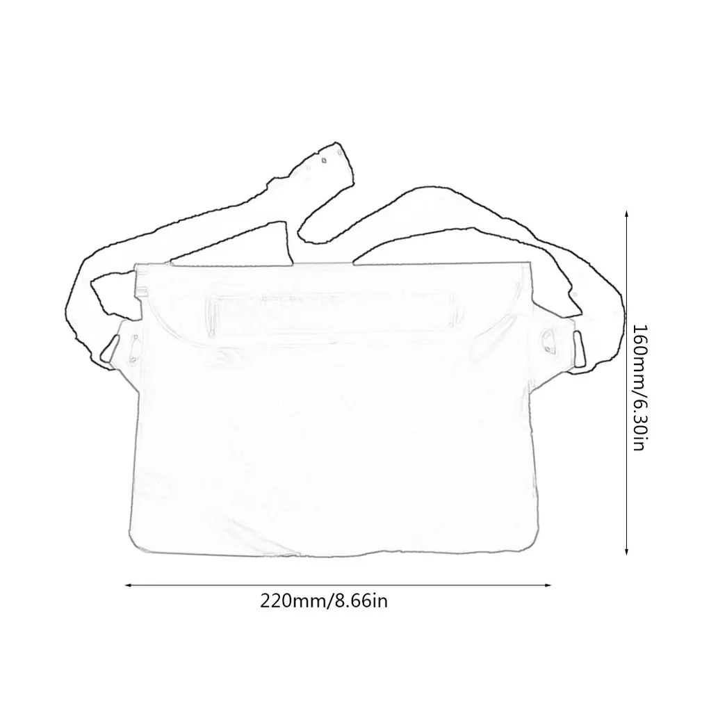 

2021 NEW Outdoor Swimming Mobile Phone Waterproof Waist Bag Camping Skiing Holder For Cell Phone Summer Swimming Gadget