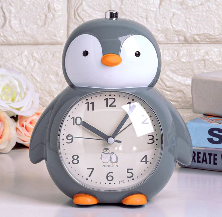 

Plastic Creative Alarm Clock Cartoon Modern Student Digital Alarm Clock Cute Travel Bedroom Despertador Home Decoration 50