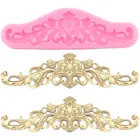 Силиконовые формы с рельефными листьями для торта, кружевные инструменты для украшения тортов из мастики для выпечки тортов, шоколадных конфет