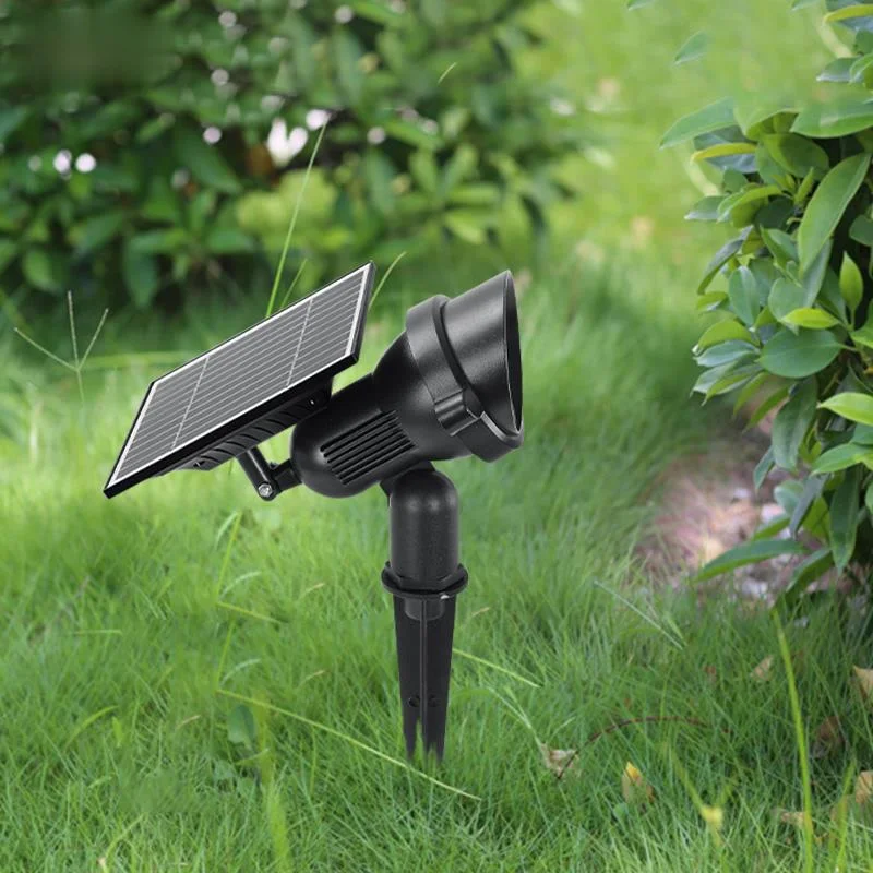 구매 태양 스포트 라이트 안뜰 지상 빛 방수 야외 슈퍼 밝은 잔디 램프 정원 풍경 스포트 라이트