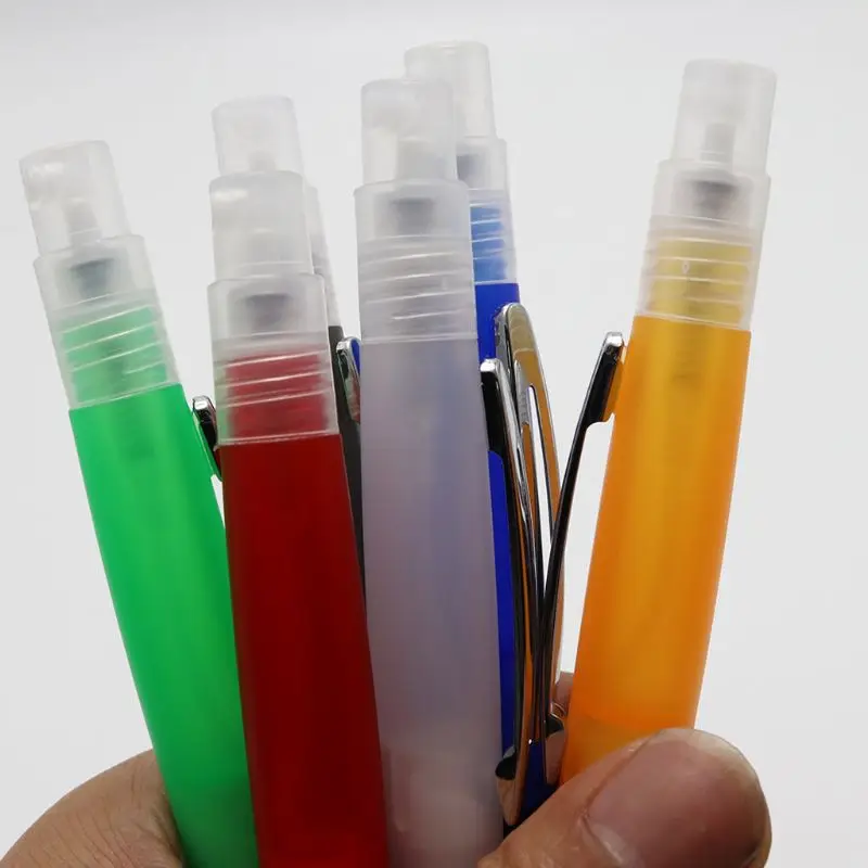 

10Pcs 3 in 1 Empty Refillable Ballpoint Pen Spray Mister Touch Screen Stylus Pen 28GE