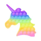 Пуш-Ай игрушка брелок, пузырьковая игрушка для снятия стресса, игрушки для взрослых и детей, игрушки для снятия стресса, аксессуары