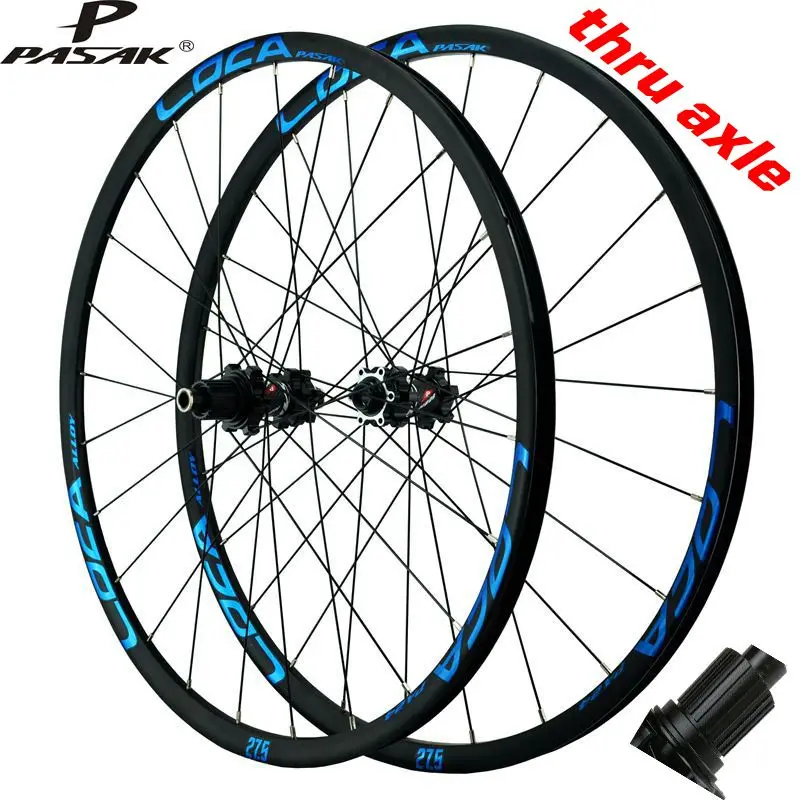 12speed wheel micro spline(MS) bicycle wheels mtb bike whees 26/27.5/29&quot700c 24H drag 4 bearing hub thru axle 12/15mm disc brake | Спорт и
