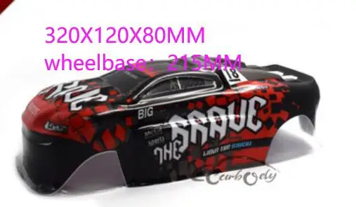 1/12 1/10 1/14 внедорожный грузовик корпус для HPI Savage XS FLUX El Camino SS HSP 94111 REDCAT FS LC RACING TM E5 WLTOYS грузовик - Цвет: z5