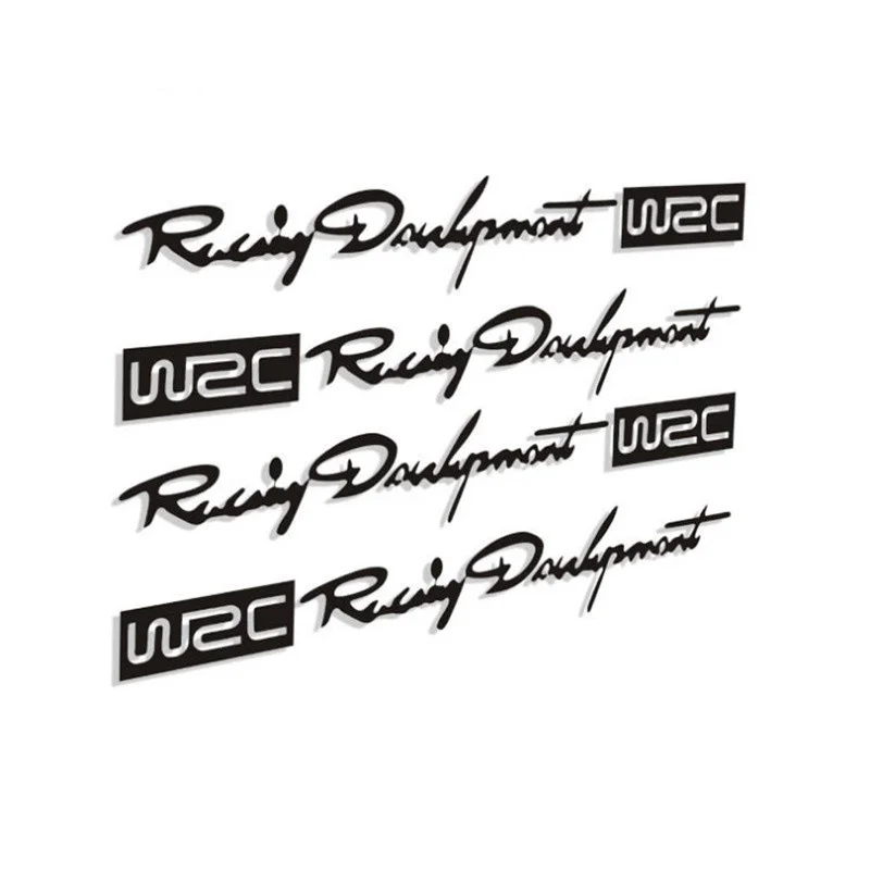 Автомобильный Стайлинг WRC логотип дверная ручка светоотражающие наклейки для Great