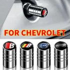 4 шт.компл. автомобильный Стайлинг из цинкового сплава Противоугонная крышка клапана автомобильной шины s колпачок для стержня шины колеса воздушная Крышка герметичная крышка для товаров Chevrolet