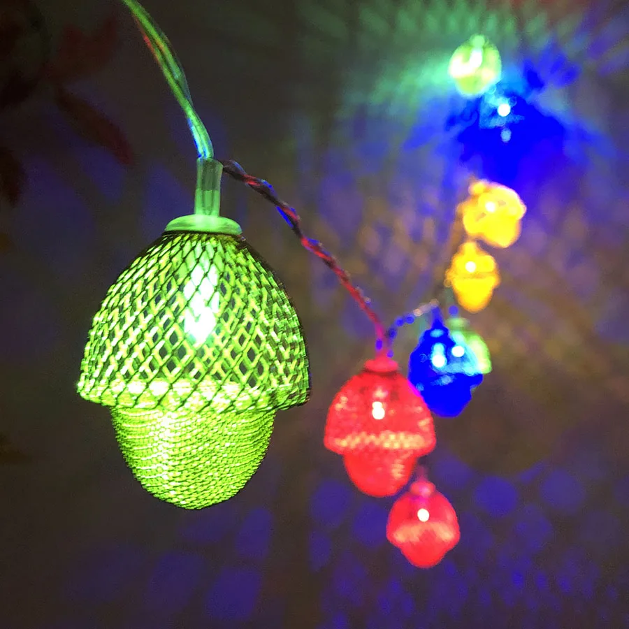 

3M 20 LED Pine Cone LED String Light Christmas Festival Party Wedding Decorations Fairy Garland Light For Home Bedroom