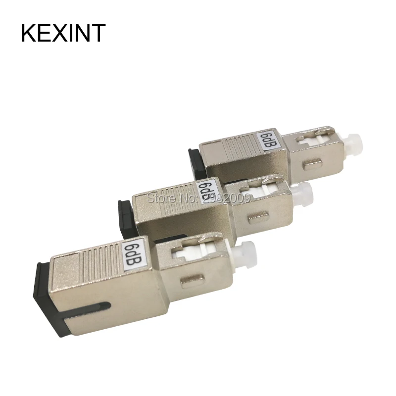 Wholesale Fiber attenuator optic sc/upc female-male 6db /10Pieces | Мобильные телефоны и аксессуары