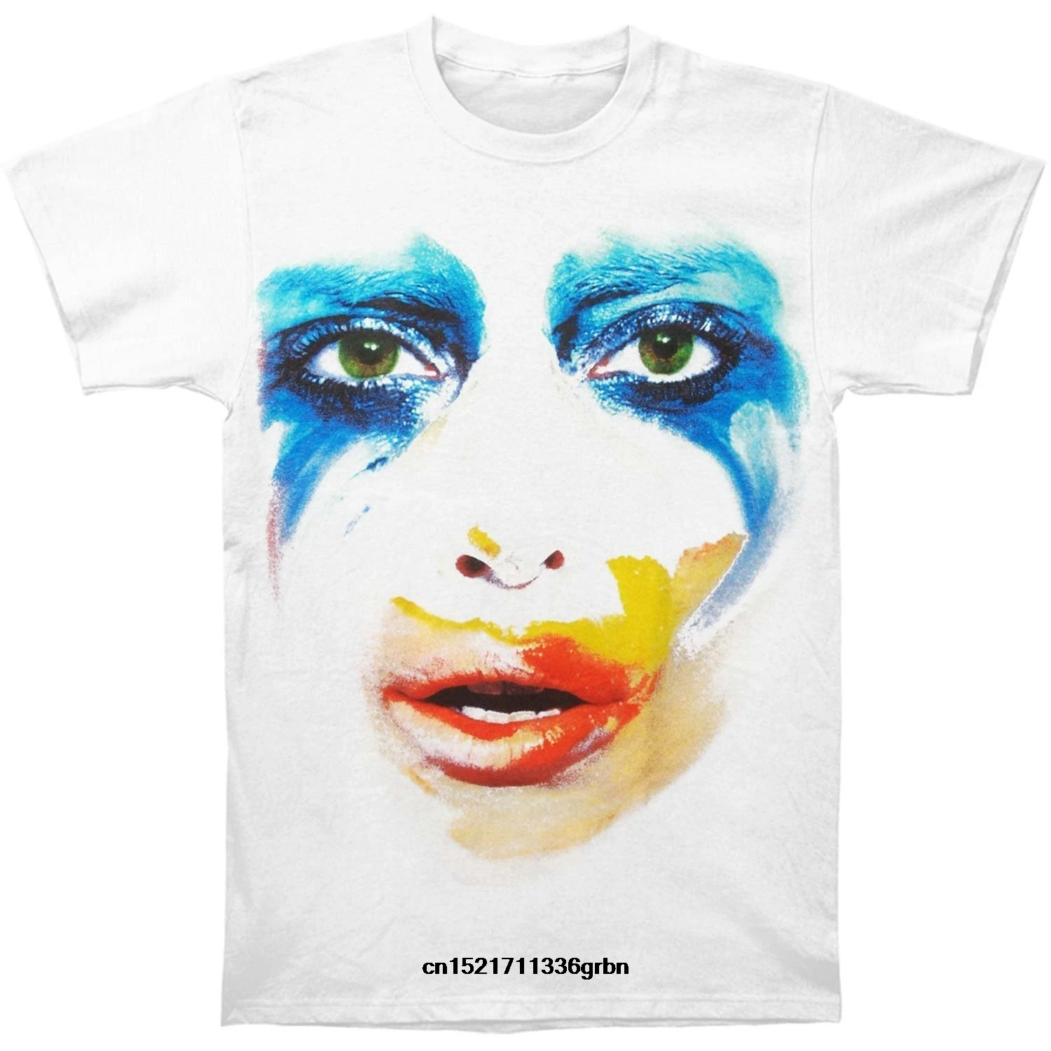 Мужская футболка Леди Гага Аплодисменты Тур свободный короткий рукав Летняя