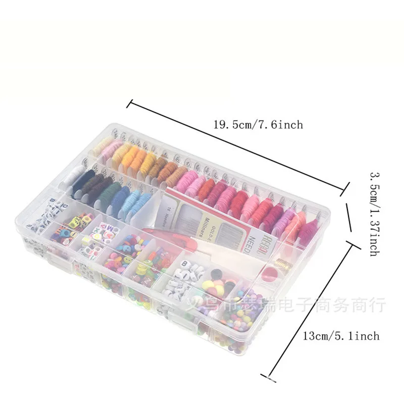 30 цветная вышивка нить Вышивка крестом комплект с нитью бобины шармы Дружба