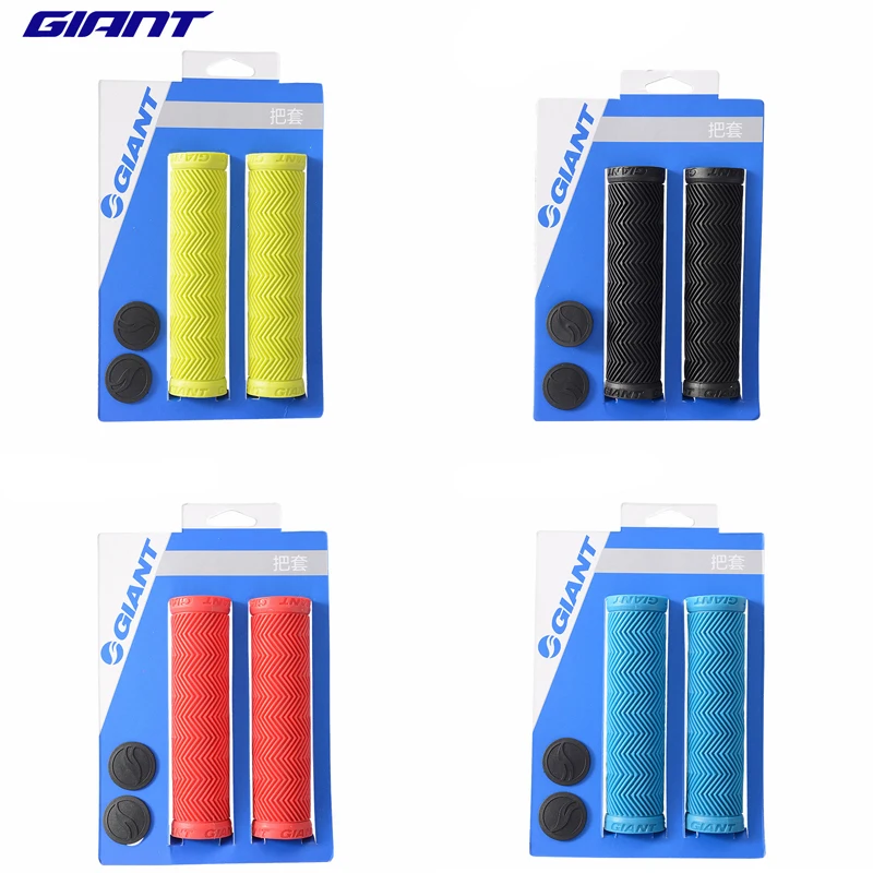 

Original GIANT MTB Bike Handle Grip for XTC Series Mountain Handlebar Bicycle Ultralight Rubber Non-slip Grips Bicycle Parts