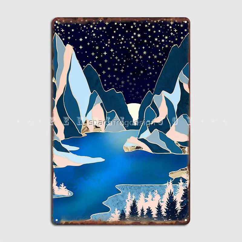 

Star Peaks Metal Sign Pub Club Bar Retro Plaques Tin Sign Posters