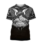 Футболка с забавным уникальным рисунком в стиле Харадзюку