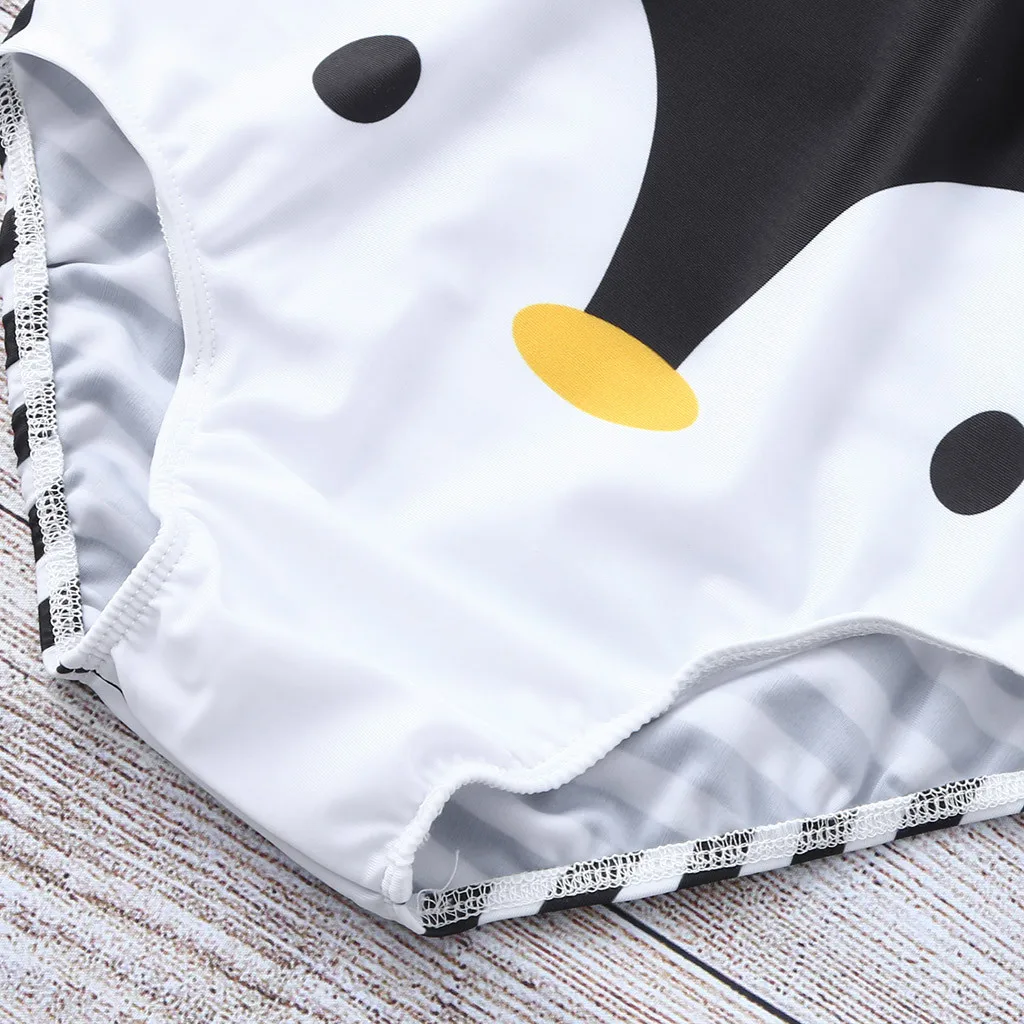 2020 летние бикини для малышей милые комплекты с оборками и рисунком маленьких