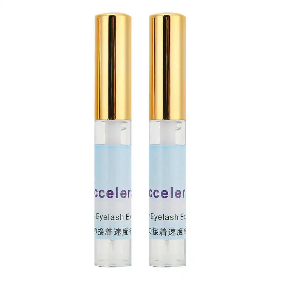 Клей для ресниц акселератор 2 бутылки Портативный Акселератор наращивания