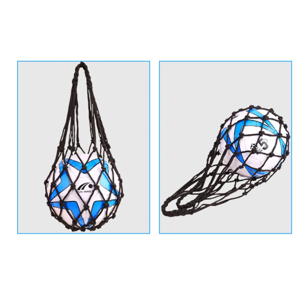

Strong Sports Net Bag Single Basketball Volleyball Football Carrier(Black)
